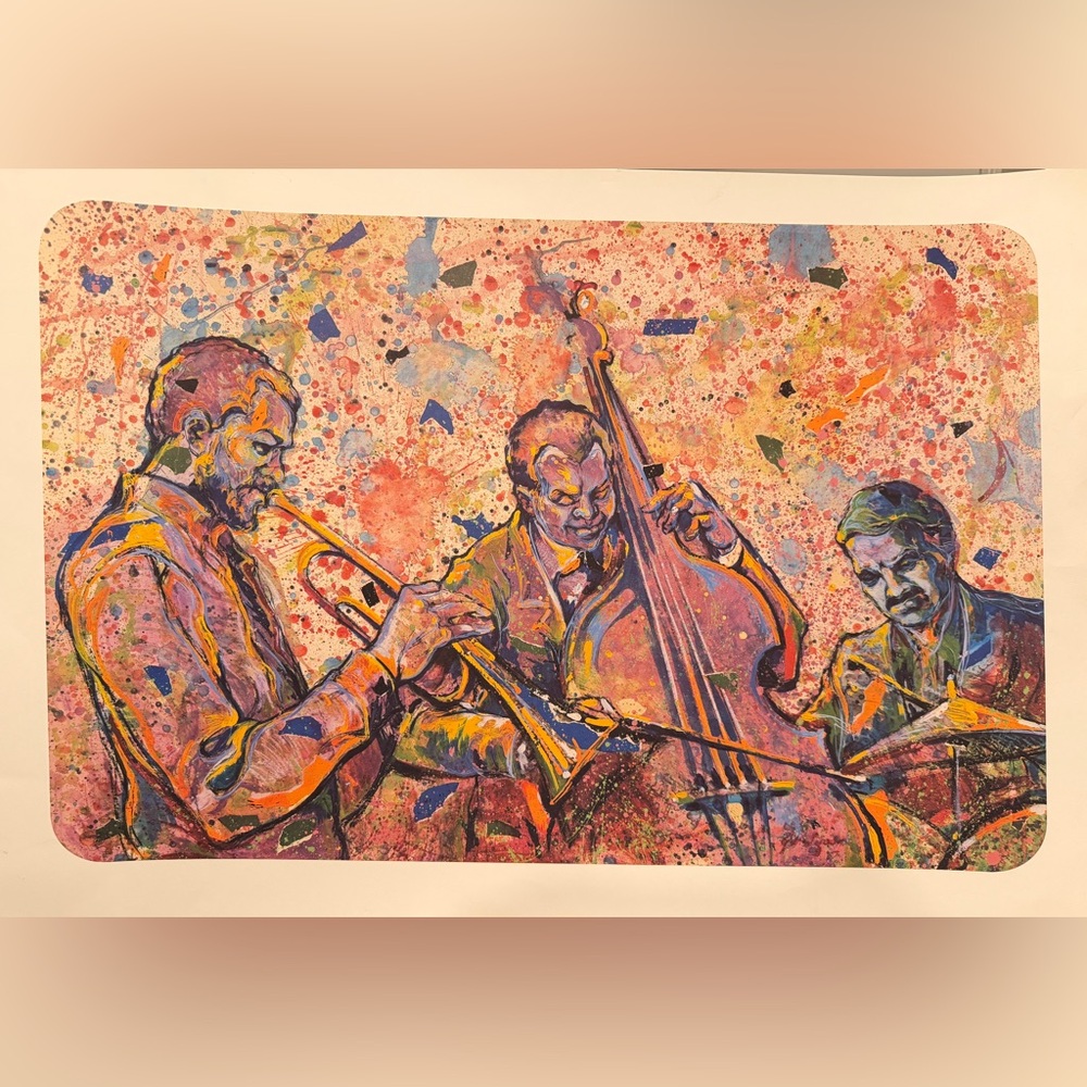Gilbert Young "Jazz" Lithograph